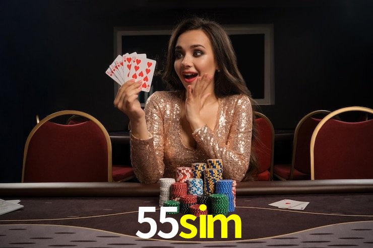 Interface do App 55sim