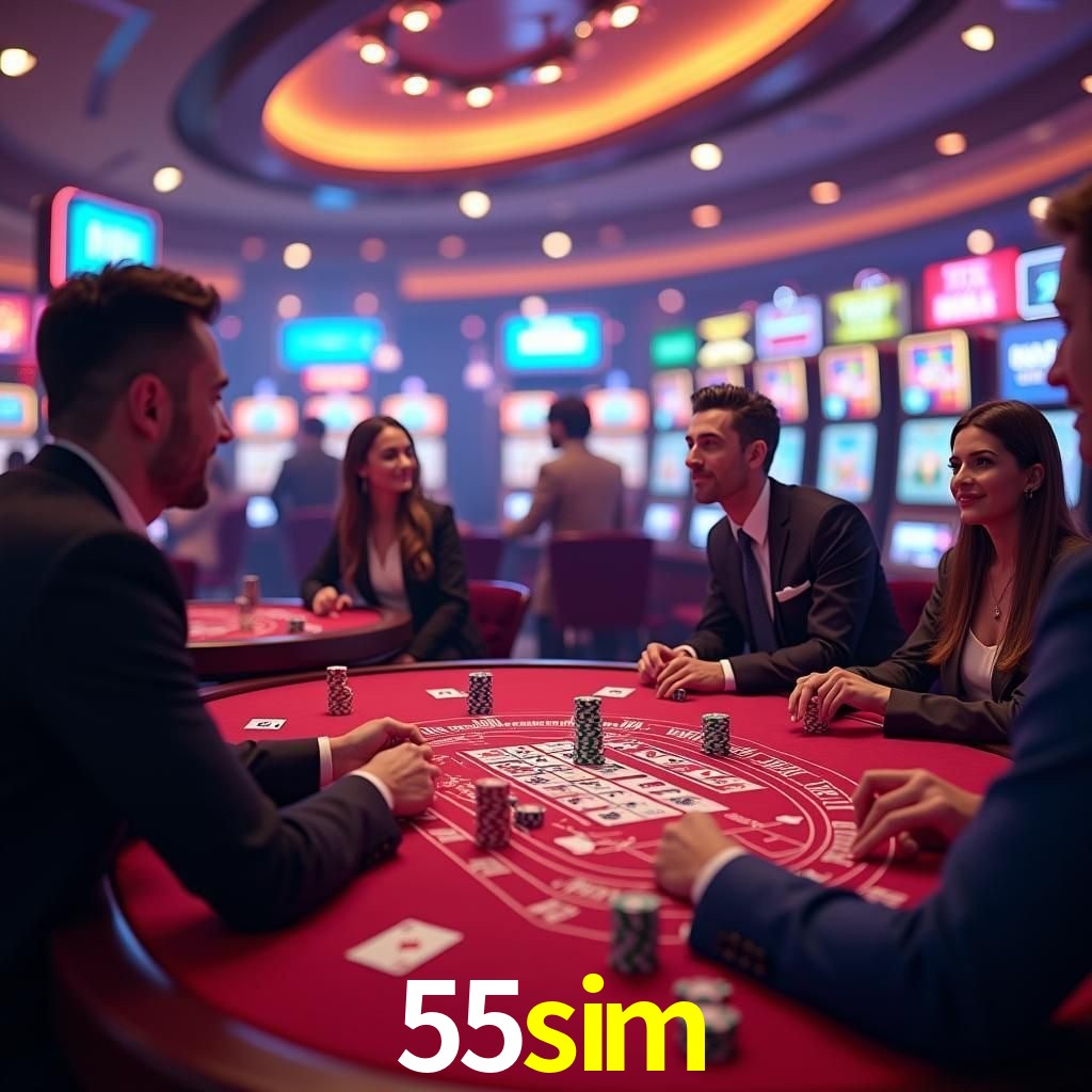 Mesa de Blackjack 55sim